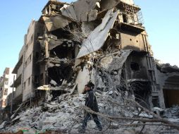 Los soldados combatirían para expulsar al Estado Islámico de Al Raqa, considerada la 'capital' de los yihadistas. AFP / N. Al-Khatib