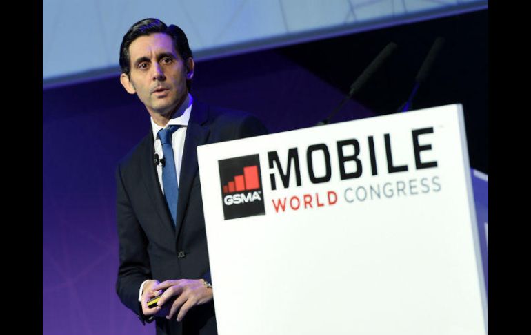 El director de Telefónica, José María Álvarez-Pallete, subraya que están construyendo su propio patrón y digitalizando la compañía. AFP / L. Gene