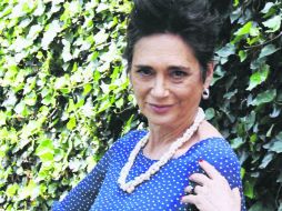 Talento. Ofelia Medina se prepara para vivir un encuentro con los jóvenes durante el FICG. NTX /