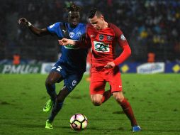 El entrenador Unai Emery afronta el duelo con numerosos suplentes y resuelve el partido en la recta final. AFP / X. Leoty