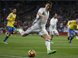Cristiano Ronaldo anota por la vía de la pena máxima al minuto 87. EFE / J. Martín