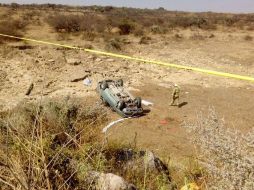 Esto sucedió en la carretera estatal San Miguel a Santa María del Valle, cerca del punto conocido como La Angostura. ESPECIAL /