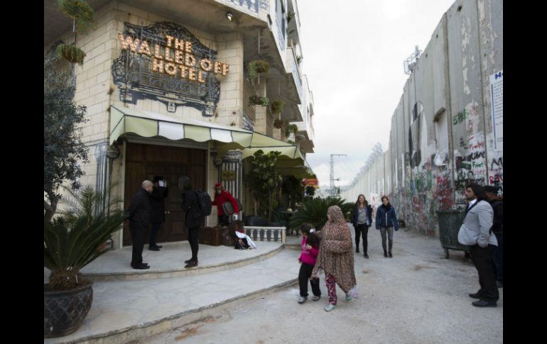 Portavoces del artista señalan que el lugar no sólo es una obra de arte sino que también dará servicio de hotelería. AP / D. Vranic