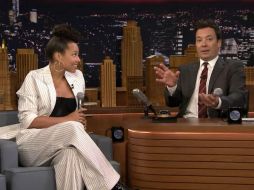 El presentador también entró en el juego al cantar temas de The pointer Sisters y Elvis Presley. YOUTUBE / The Tonight Show Starring Jimmy Fallon