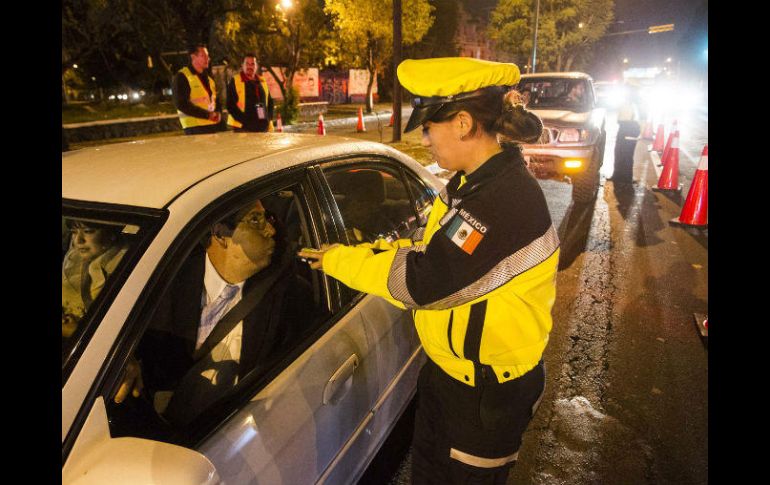 A través del programa Salvando Vidas se realizan operativos aleatorios en distintos puntos de la metrópoli. EL INFORMADOR / ARCHIVO
