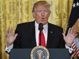 Desde su ascenso a la presidencia, Donald Trump ha levantado 194 acusaciones contra alegatos 'falsos o engañosos'. AP / ARCHIVO