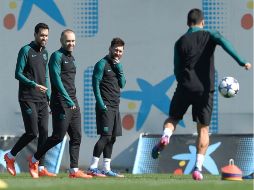 El partido se llevará a cabo este miércoles en el estadio Camp Nou en punto de las 13:45 horas del centro de México. AFP / L. Gene