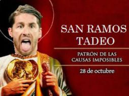 Emilio Butragueño cree que el primer gol de Ramos tuvo un 'efecto demoledor'. TWITTER / juanfrywashere