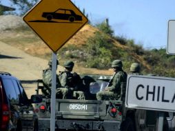 En los últimos días, se incrementa la presencia del Ejército en Chilapa por la ola de violencia generada por grupos criminales. SUN / ARCHIVO