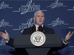 El vicepresidente sin embargo sí se pronunció a favor de la prioridad a las aptitudes profesionales de los inmigrantes. EFE / L. Nolly