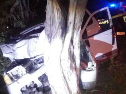 Los cinco pasajeros viajaban a bordo de una Expedion color blanca. ESPECIAL /