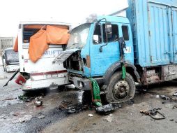 El suceso ocurrió cuando un sujeto hizo estallar una bomba en el sector de Bab al Saghir, según el director del OSDH. EFE / S. Handout