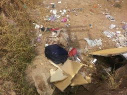 Los restos fueron llevados al Semefo para practicar las diligencias de ley. ESPECIAL /