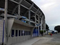 Las instalaciones del Estadio lucieron solas, sin los puestos que normalmente se instalan. EL INFORMADOR / J. Robles