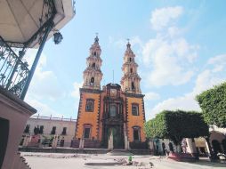 Lo primero que saluda a todo viajero que llega a San José de Gracia es su parroquia. EL INFORMADOR / F. González