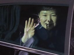 Los partidos de la oposición han pedido a Park que reconozca públicamente el veredicto de la Justicia. AP / YONHAP