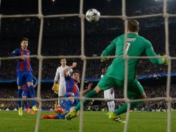 El nazareno es seriamente criticado por los penales que marcó para el cuadro del blaugrana. AFP / ARCHIVO