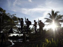 Pese al desarme, desde hace catorce meses se han registrado unos 120 asesinatos de dirigentes territoriales. AP / ARCHIVO