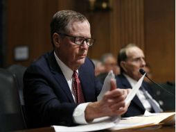 Lighthizer advirtió que México y EU se necesitan mucho en lo económico. AP / M. Balce