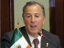 José Antonio Meade llegó a la sede con la intención de reunirse con ministros de finanzas y gobernadores de los bancos centrales. NTX / ESPECIAL