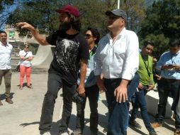 Enrique Alfaro Ramírez, alcalde tapatío, recuerda que en la renovación del Parque Alcalde se invirtieron 54 MDP. TWITTER / @GuadalajaraGob