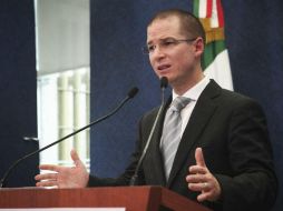 'Acción Nacional no les dejará pasar ni una sola a los priistas tramposos', resaltó Ricardo Anaya. SUN / ARCHIVO