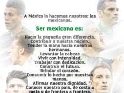 La campaña con etiquetas como ‘#Incondicionales’ y ‘#HechoenMéxico’ llama a ‘hacer la pequeña gran diferencia’. TWITTER / @miseleccionmx