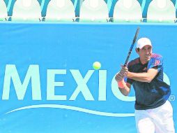 El veracruzano Santiago González no pudo obtener su boleto al draw principal en la modalidad de singles. EL INFORMADOR / A. Camacho