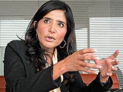 Alejandra Barrales inculpó a la contraloría interna del Senado de haber dado a conocer su adquisición inmobiliaria en Miami. SUN / ARCHIVO