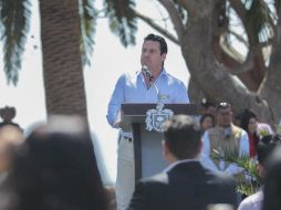 Aristóteles reitera que como gobernador debe garantizar la seguridad de Temacapulín, así como el abasto de agua en la ZMG. EL INFORMADOR / F. Atilano