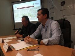 Rodolfo Guadalajara detalla que también se realizarán trabajos de protección al templo de San Francisco por donde pasará la tuneladora. TWITTER / @SITEURJAL