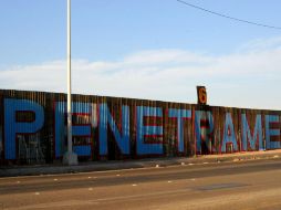 Sobre la construcción de un nuevo muro fronterizo los ciudadanos rechazan en forma abrumadora los planes del mismo. EFE / B. Limón