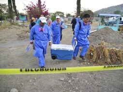 Este jueves se exhumaron los restos de doce cuerpo, mientras que ayer fueron siete. EFE / ARCHIVO