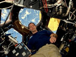 La misión es realizada por dos astronautas, el francés Thomas Pesquet y el estadounidense Shane Kimbrough. AFP /