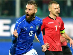 Es sólopor diferencia de goles que los Azzurri ocupan el segundo lugar del grupo G de la eliminatoria europea. AFP / A. Pizzoli