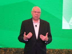 Powell asistió a una conferencia magistral en la 80 Convención Bancaria que se celebra en Acapulco, Guerrero. EFE / M. Meza