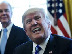 Los ciudadanos norteamericanos se oponen a los recortes presupuestarios del mandatario estadounidense. AFP / M. Ngan