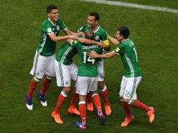 El combinado mexicano volverá a ver acción el próximo martes 28 de marzo a las 17:00 horas, cuando visitará a Trinidad y Tobago. AFP / Y. Cortez