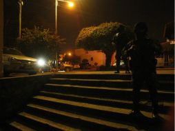 Un fuerte operativo por parte de la policía fue montado en el municipio para tratar de localizar a los causantes. EL INFORMADOR / ARCHIVO