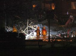 A causa del incidente, una sala de baile para niños quedó destruida. ESPECIAL /