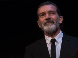 Antonio Banderas recibió un premio a su trayectoria como actor, director y productor durante el Festival de Cine de Málaga. AFP / J. Guerrero