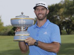 Esta es la decimoquinta victoria en el PGA Tour de Dustin Johnson. AP / E. Gay