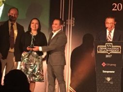 La entrega del ¨Premio Nacional de Franquicias se llevó a cabo a inicios del mes de marzo en la Ciudad de México. ESPECIAL /