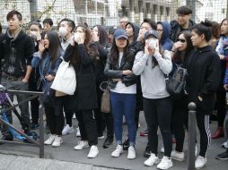 Los arrestos se produjeron durante la manifestación de anoche realizada por ciudadanos chinos contra la policía nacional. AP / M. Euler