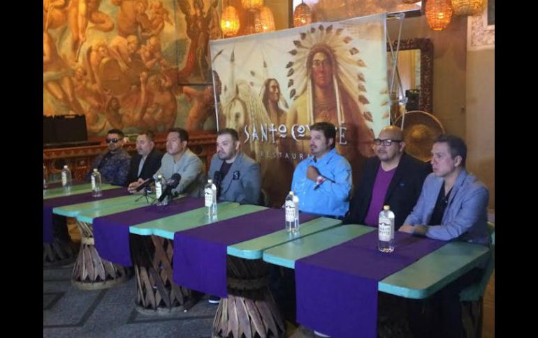 Intocable visitó Guadalajara para promover su concierto del 29 de abril en el Auditorio Telmex. EL INFORMADOR / E. Esparza