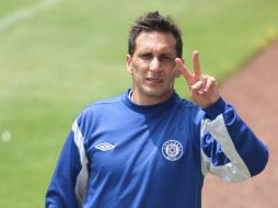 El atacante de Cruz Azul pide perdón a los seguidores de las Águilas, equipo para el que jugó del año 2005 al 2006. MEXSPORT / ARCHIVO