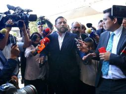 La intención de Tarín García era obtener el fuero constitucional que se otorga al ser diputado federal. EFE / A. Cruz