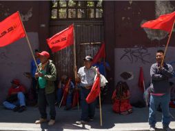 Wilbert Santiago intervino a fin de que los manifestantes fueran atendidos en una mesa de diálogo. SUN / E. Hernández