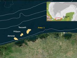 El pozo ha alcanzado una profundidad total de tres mil 500 metros y ha encontrado cerca de mil 100 metros de mineralización de crudo. TWITTER / @eni