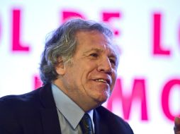 Almagro menciona que con la sentencia de la TSJ el régimen de Maduro ha subvertido el orden constitucional del país. AFP / R. Schemidt